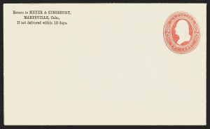 Sale 1290, Lot 1703, Postal Stationery, Post-1876 Issues