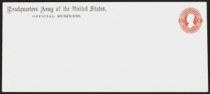 Sale 1290, Lot 1729, Postal Stationery, Officials and Group Lots from the Venn Estate