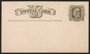 Sale 1290, Lot 1734, Postal Stationery, Officials and Group Lots from the Venn Estate