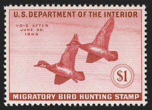 Sale 1290, Lot 1767, Hunting Permits, the "Lifemates" #1 P.S.E. Set Registry