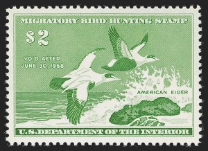 Sale 1290, Lot 1780, Hunting Permits, the "Lifemates" #1 P.S.E. Set Registry