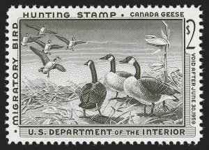 Sale 1290, Lot 1781, Hunting Permits, the "Lifemates" #1 P.S.E. Set Registry