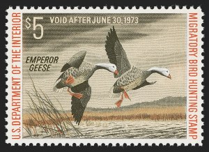 Sale 1290, Lot 1794, Hunting Permits, the "Lifemates" #1 P.S.E. Set Registry