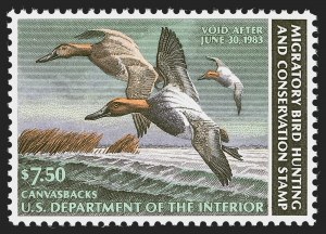 Sale 1290, Lot 1799, Hunting Permits, the "Lifemates" #1 P.S.E. Set Registry