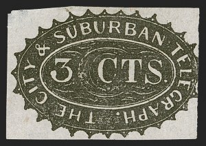 Sale 1290, Lot 1813, Telegraph Stamps