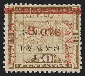 Sale 1290, Lot 1820, U.S. Possessions, Canal Zone