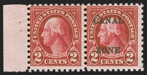 Sale 1290, Lot 1832, U.S. Possessions, Canal Zone