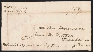 Sale 1291, Lot 103, Florida Postal History: Territorial Period, cont. (S-Y, Balance)