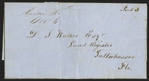 Sale 1291, Lot 109, Florida Postal History: Statehood Period