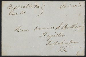 Sale 1291, Lot 111, Florida Postal History: Statehood Period