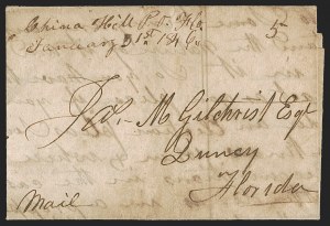 Sale 1291, Lot 114, Florida Postal History: Statehood Period