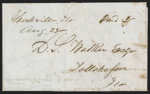 Sale 1291, Lot 117, Florida Postal History: Statehood Period