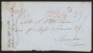 Sale 1291, Lot 12, Autographs, Free Franks, Stampless