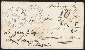 Sale 1291, Lot 121, Florida Postal History: Statehood Period