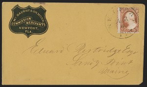 Sale 1291, Lot 128, Florida Postal History: Statehood Period