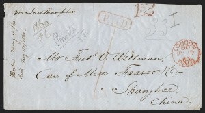 Sale 1291, Lot 13, Autographs, Free Franks, Stampless