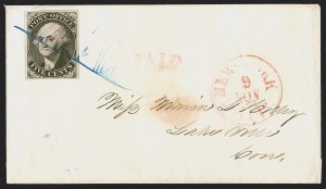 Sale 1291, Lot 149, 1845 New York Postmaster's Provisional