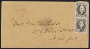 Sale 1291, Lot 153, 1847 Issue from Florida