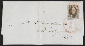 Sale 1291, Lot 159, 1847 Issue