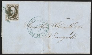 Sale 1291, Lot 161, 1847 Issue