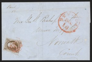 Sale 1291, Lot 166, 1847 Issue
