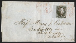 Sale 1291, Lot 176, 1847 Issue