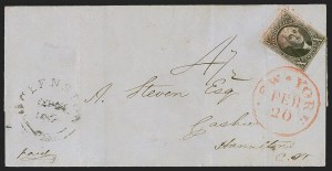 Sale 1291, Lot 178, 1847 Issue