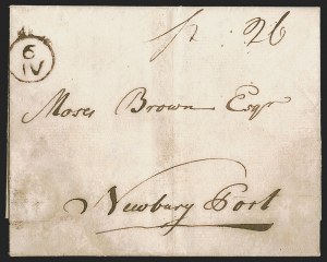 Sale 1291, Lot 19, Florida Postal History: Spanish Period