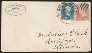 Sale 1291, Lot 217, 1861-68 Issues