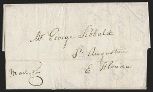 Sale 1291, Lot 22, Florida Postal History: Spanish Period