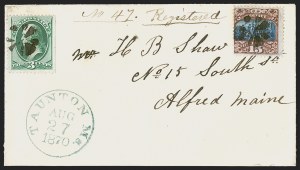 Sale 1291, Lot 242, 1869 Pictorial Issue