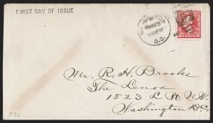 Sale 1291, Lot 278, First Day Covers