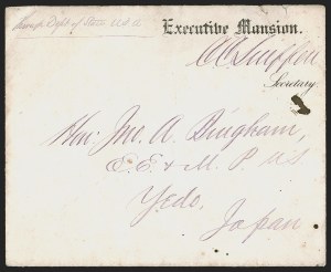 Sale 1291, Lot 3, Autographs, Free Franks, Stampless