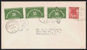Sale 1291, Lot 322, First Day Covers: Back-of-Book