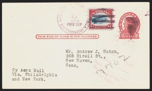 Sale 1291, Lot 324, Air Post and Flight Covers