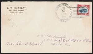 Sale 1291, Lot 327, Air Post and Flight Covers