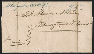 Sale 1291, Lot 35, Florida Postal History: Territorial Period (A-Q)