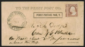 Sale 1291, Lot 351, Carriers, Locals, Western Express