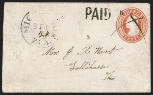 Sale 1291, Lot 434, Florida in the Civil War: Independent & C.S.A. Uses