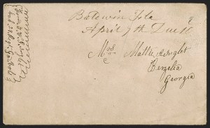 Sale 1291, Lot 441, Florida in the Civil War: Towns and Handstamped Paid