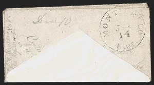 Sale 1291, Lot 459, Florida in the Civil War: Towns and Handstamped Paid