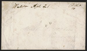Sale 1291, Lot 475, Florida in the Civil War: Towns and Handstamped Paid