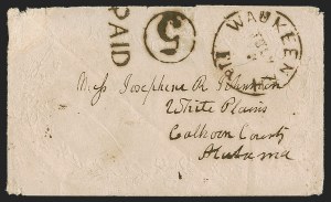 Sale 1291, Lot 481, Florida in the Civil War: Towns and Handstamped Paid