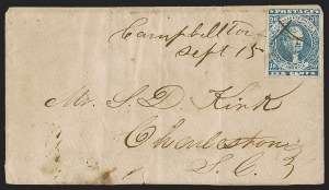 Sale 1291, Lot 501, Florida in the Civil War: Confederate General Issues (1-5)