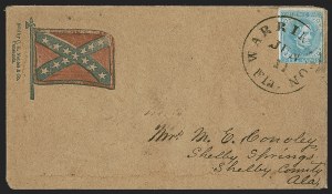 Sale 1291, Lot 507, Florida in the Civil War: Confederate General Issues, cont. (6-13)