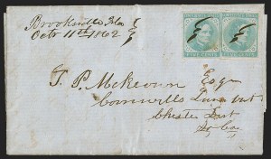 Sale 1291, Lot 511, Florida in the Civil War: Confederate General Issues, cont. (6-13)