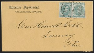 Sale 1291, Lot 513, Florida in the Civil War: Confederate General Issues, cont. (6-13)