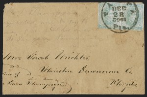 Sale 1291, Lot 515, Florida in the Civil War: Confederate General Issues, cont. (6-13)