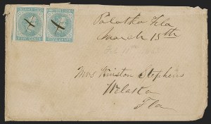 Sale 1291, Lot 523, Florida in the Civil War: Confederate General Issues, cont. (6-13)