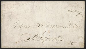 Sale 1291, Lot 54, Florida Postal History: Territorial Period (A-Q)